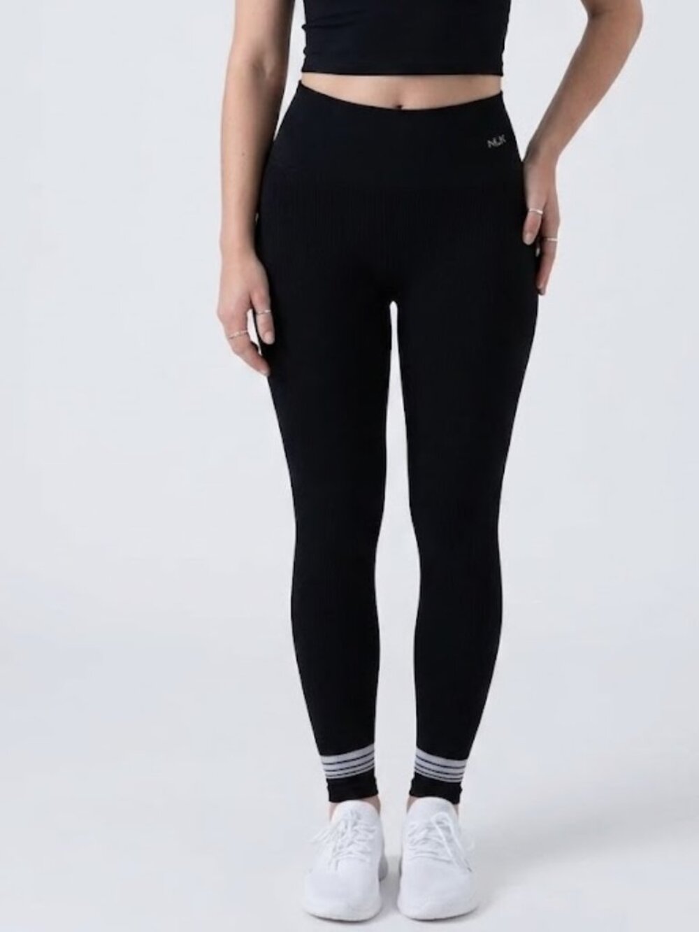 NUX Teammate Leggings black Size Large NWT